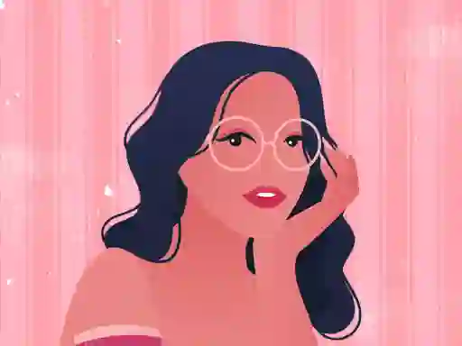 Gêm Curly Haired Jigsaw ar-lein