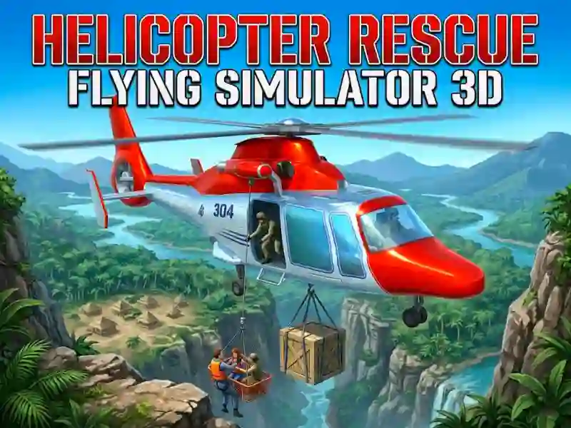 Gêm Helicopter Rescue Flying Simulator 3d ar-lein