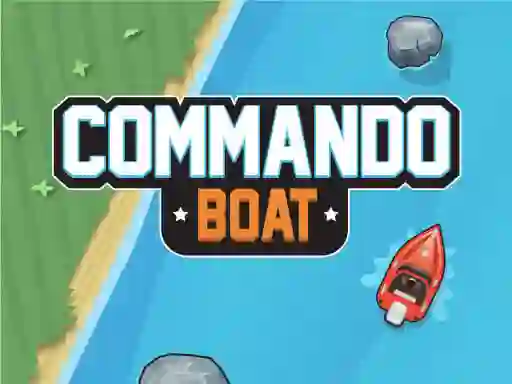 Gêm Commando Boat ar-lein