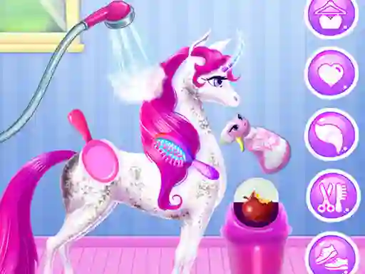 Gêm My Unicorn Magic Horse ar-lein