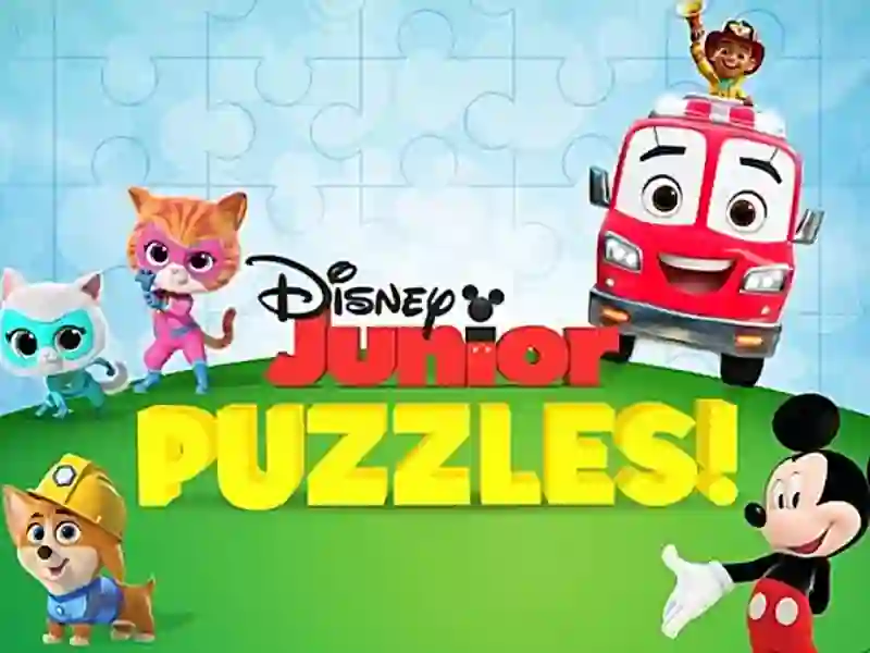 Gêm Disney Junior Puzzles ar-lein