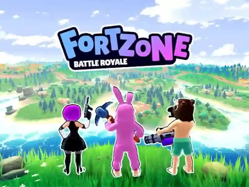 Gêm Fortzone Battle Royale ar-lein