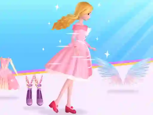Gêm Fashion Princess Dress Up ar-lein