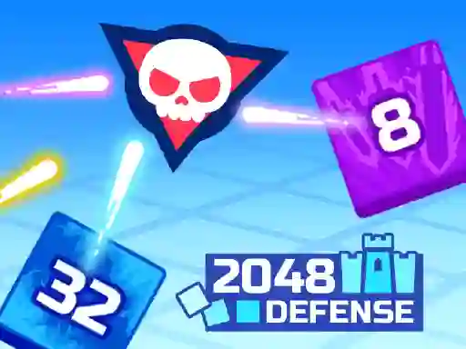 Gêm 2048 Defense ar-lein