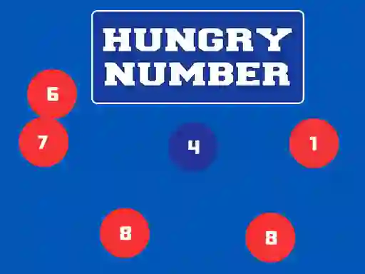 Gêm Hungry Number ar-lein