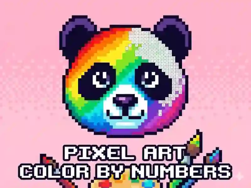 Gêm Pixel Art - Color by Numbers ar-lein