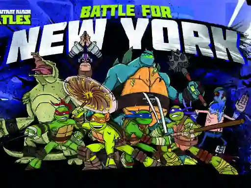 Gêm Teenage Mutant Ninja Turtles: Battle for New York ar-lein