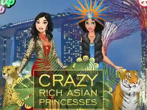 Gêm Crazy Rich Asian Princesses ar-lein