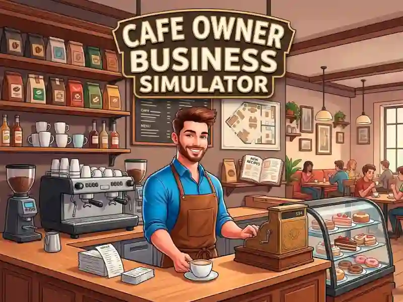 Gêm Cafe Owner Business Simulator ar-lein