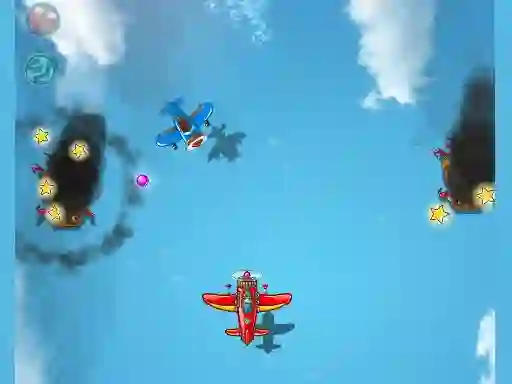 Gêm Panda Commander Air Combat ar-lein