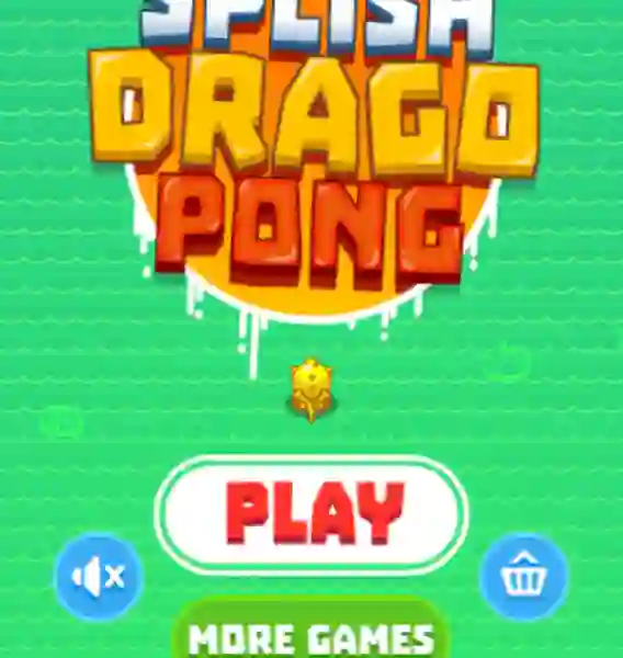 Gêm Splish Drago Pong ar-lein