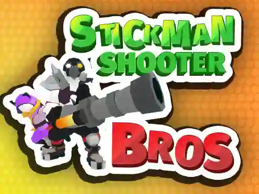 Gêm Stickman Shooter Bros ar-lein