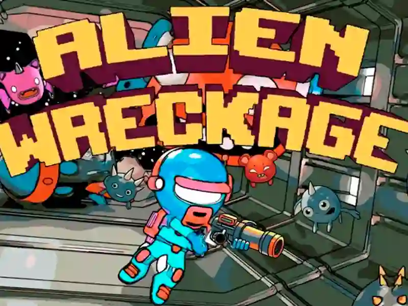 Gêm Alien Wreckage ar-lein