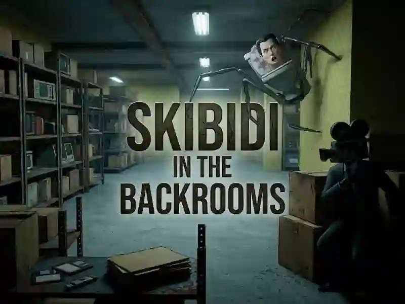 Gêm Skibidi In The Backrooms ar-lein