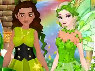 Gêm Princess st patrick's party ar-lein