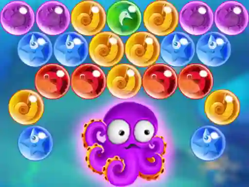 Gêm Ocean Bubble Shooter ar-lein