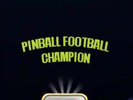 Gêm Pinball Football Champion ar-lein