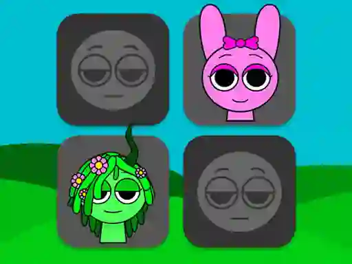 Gêm Sprunki Incredibox Memory ar-lein
