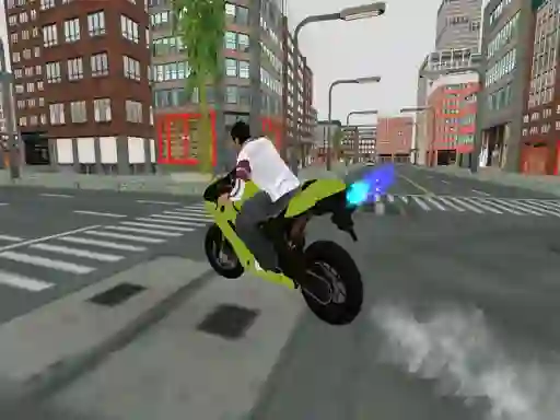 Gêm Heavy Bikes City Parking Game 3D ar-lein