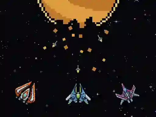 Gêm Galactic Pixel Storm ar-lein