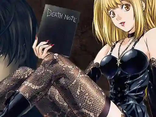 Gêm Death Note Anime Jigsaw Puzzle Collection ar-lein