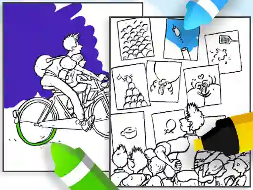 Gêm Coloring Book for Adults ar-lein