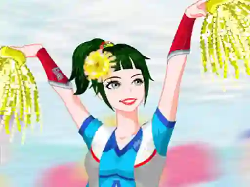 Gêm Cheerleader Dress Up Game ar-lein