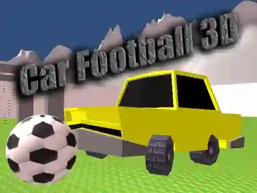 Gêm Car Football 3D ar-lein