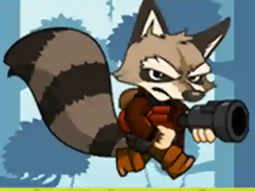 Gêm Raccoon adventure game ar-lein