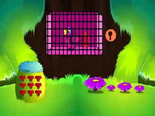 Gêm Purple Bird Escape ar-lein