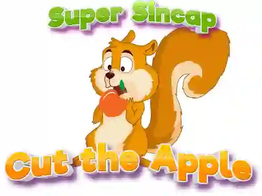 Gêm Super Sincap Cut the Apple ar-lein