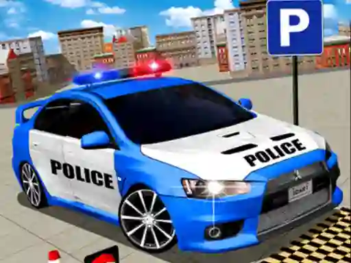 Gêm Modern Police Car Parking 3D ar-lein