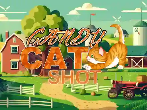 Gêm Candy Cat Shot ar-lein