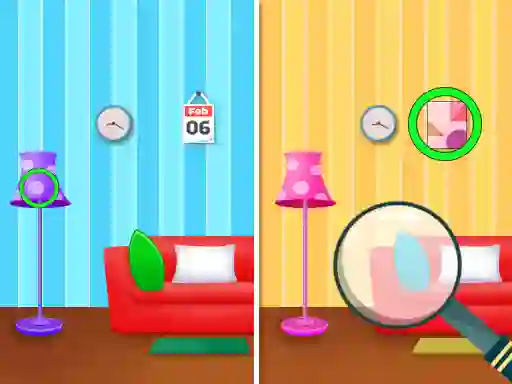 Gêm Find The Difference ar-lein