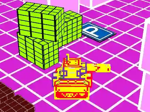 Gêm Little Yellow Tank Adventure ar-lein