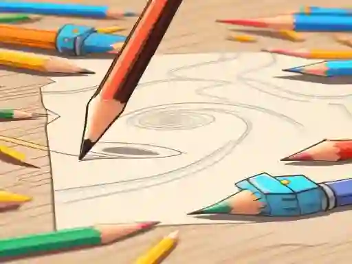 Gêm Drawing Puzzle ar-lein