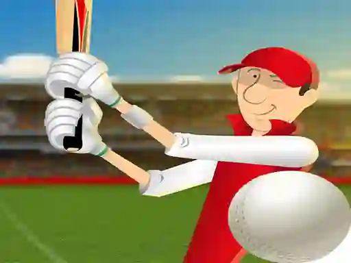 Gêm Cricket 2D ar-lein