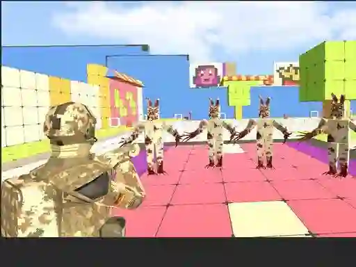 Gêm Zombie Invade ar-lein