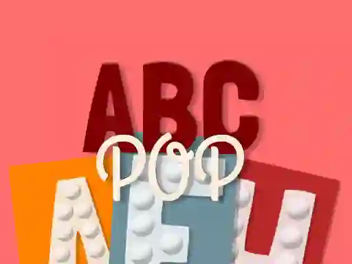 Gêm ABC pop ar-lein