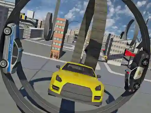 Gêm Car City Stunts ar-lein