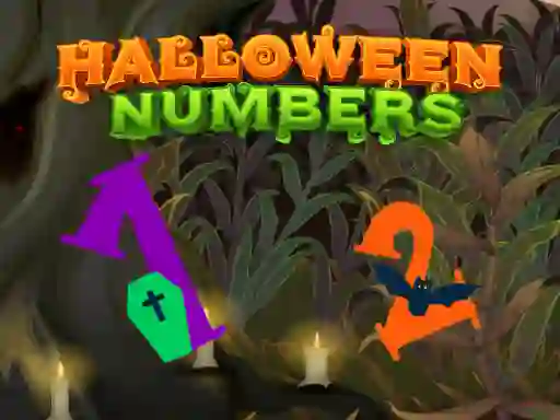 Gêm Halloween Numbers ar-lein