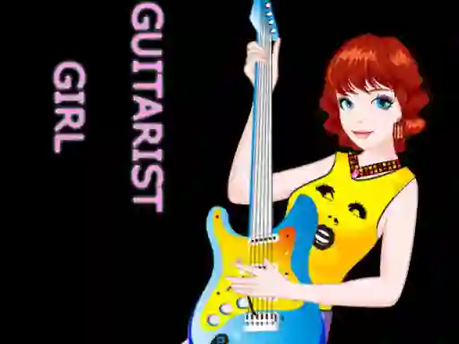 Gêm Guitarist Girl ar-lein