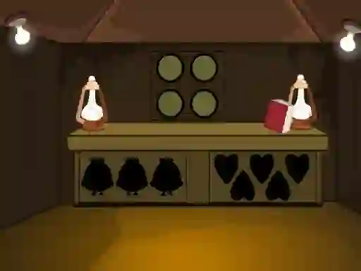 Gêm Dark Forest Escape ar-lein