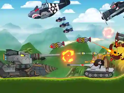 Gêm Tank Battle Tank War ar-lein