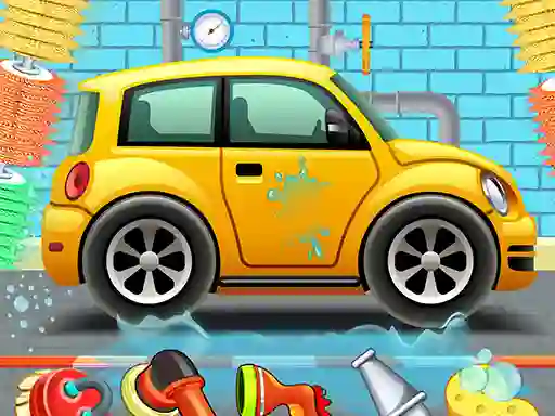 Gêm Auto Car Wash Garage ar-lein