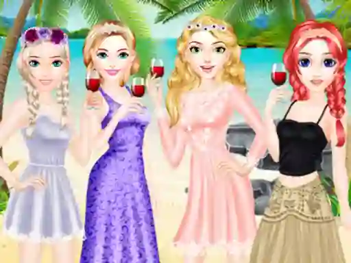 Gêm School Graduation Beach Party ar-lein