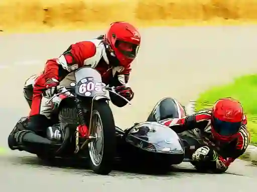 Gêm Sidecar Racing Puzzle ar-lein
