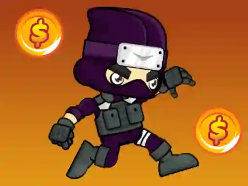 Gêm Ninja Escape 2D ar-lein