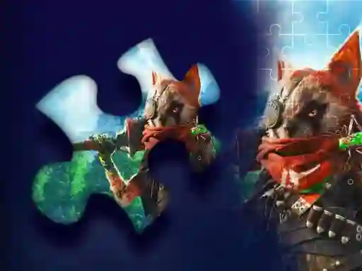 Gêm Biomutant Online Jigsaw Puzzle planet ar-lein