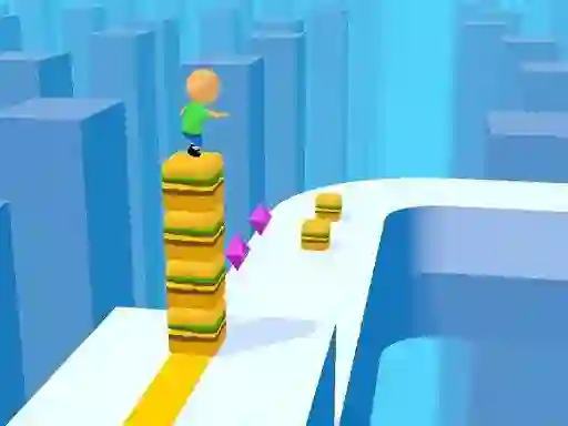 Gêm Cube Stack ar-lein